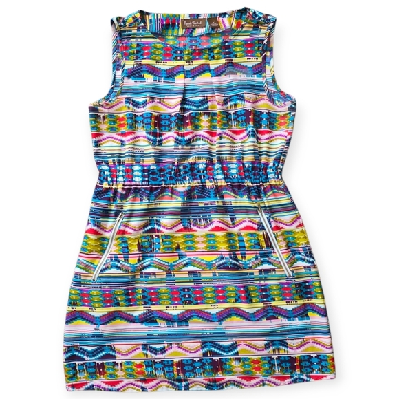 Speed Control Southwest Print Dress, Size Medium - Picture 1 of 6